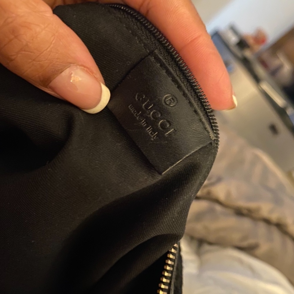 Suede Gucci bag - Picture 4 of 6